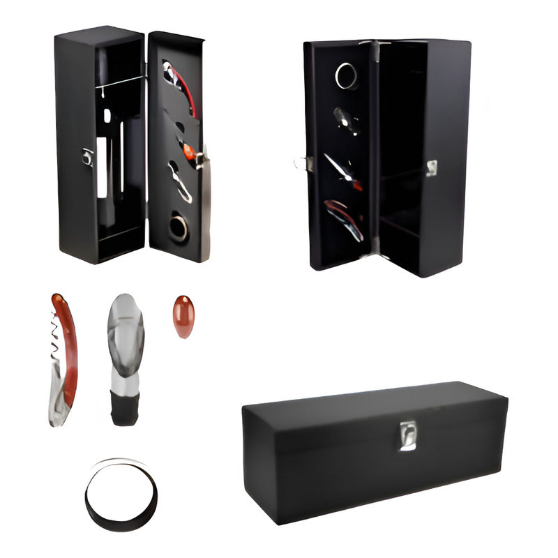 Set de Vino + Botella 4 Soles GRATIS – Accesorios Elegantes para Amantes del Vino