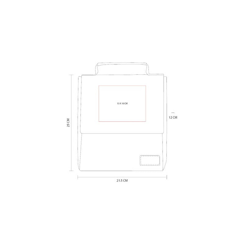 Lonchera con Interior Metalizado – Práctica y Funcional (50 Pzas.)