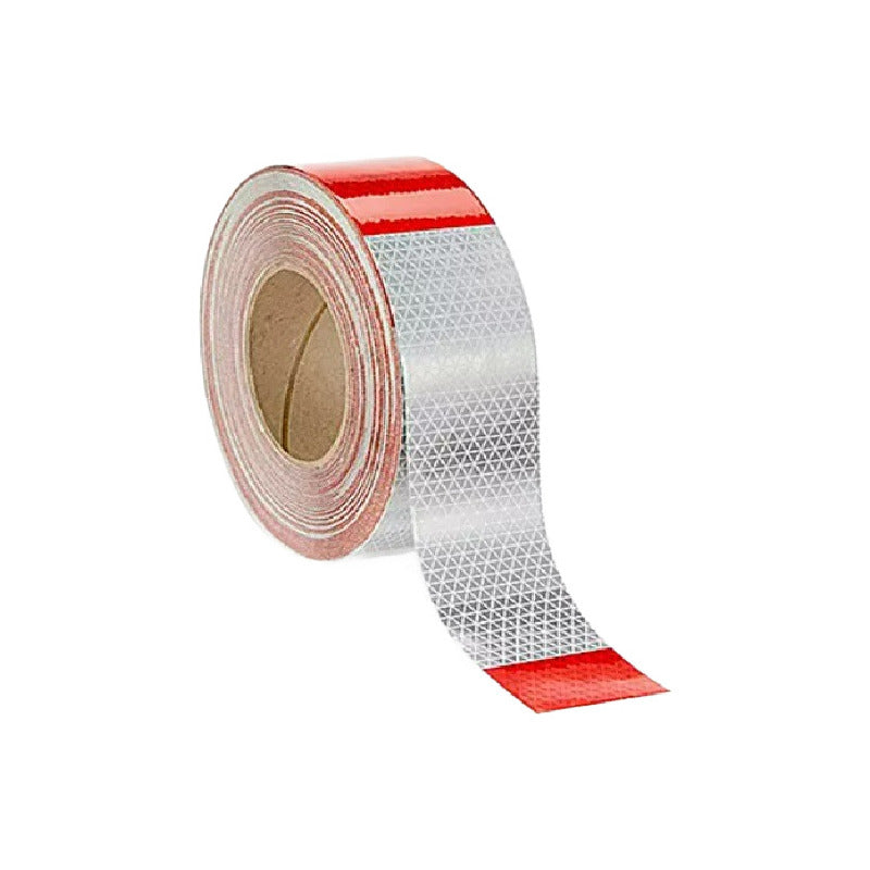 Cinta Reflejante Rojo/blanco Diamante 47.5 M