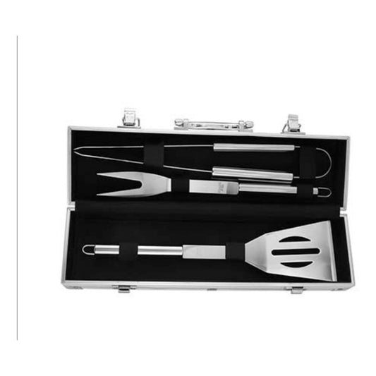 Set para Carne Asada BBQ 60 Piezas | Parrillero Profesional con Estuche