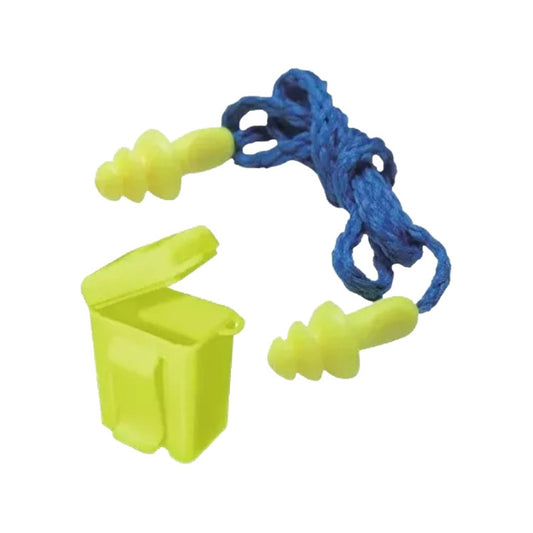 Tapones Auditivos de Espuma con Cordón – Protección Auditiva Industrial (Caja gratis)