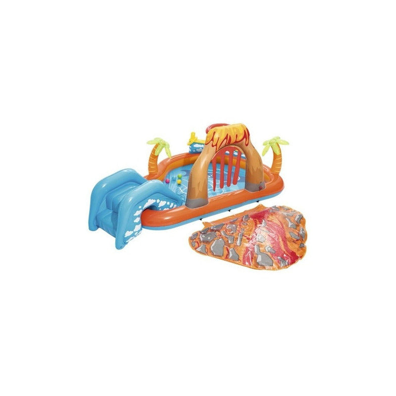 Piscina Inflable H2O Go Bestway Lava Lagoon | Diversión Acuática para Niños
