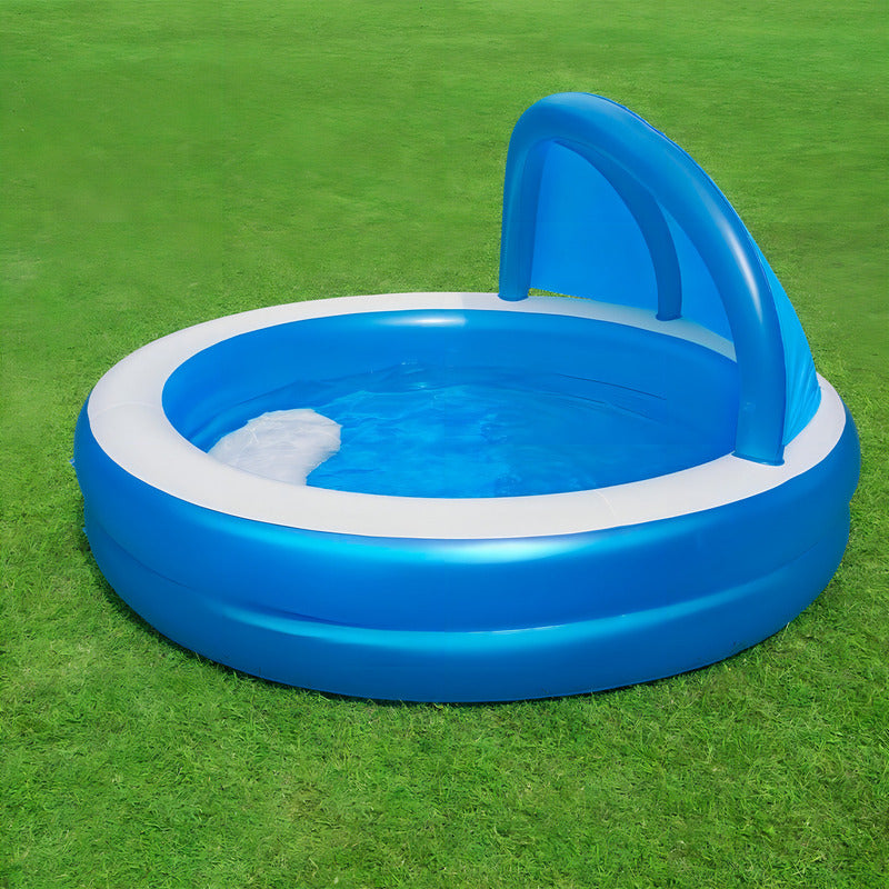 Alberca Inflable Bestway con Techo – 241x140cm | Diversión Segura para Niños