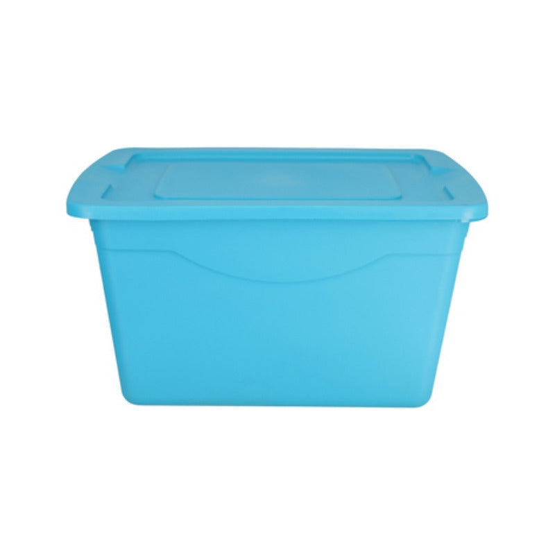 5 Caja de Plástico Reforzada 60 Litros – Apilable y Resistente