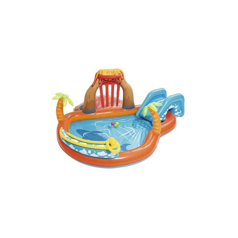 Piscina Inflable H2O Go Bestway Lava Lagoon | Diversión Acuática para Niños