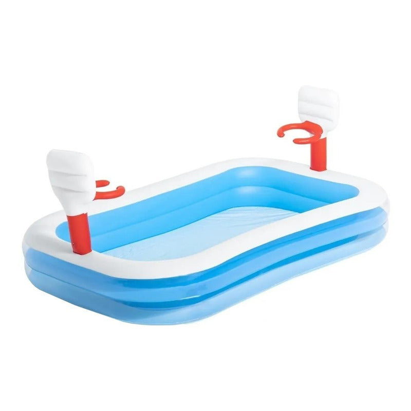 Alberca Inflable Bestway 54122 Azul y Blanca 636L | Diversión para Niños