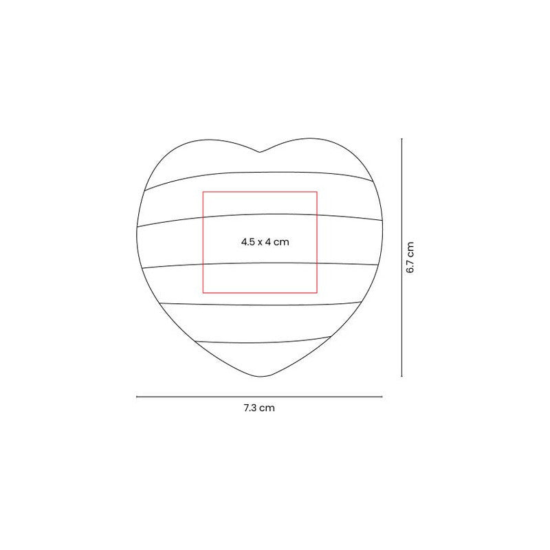 Kit Corazón Anti-stress Pride – 100 Pzas
