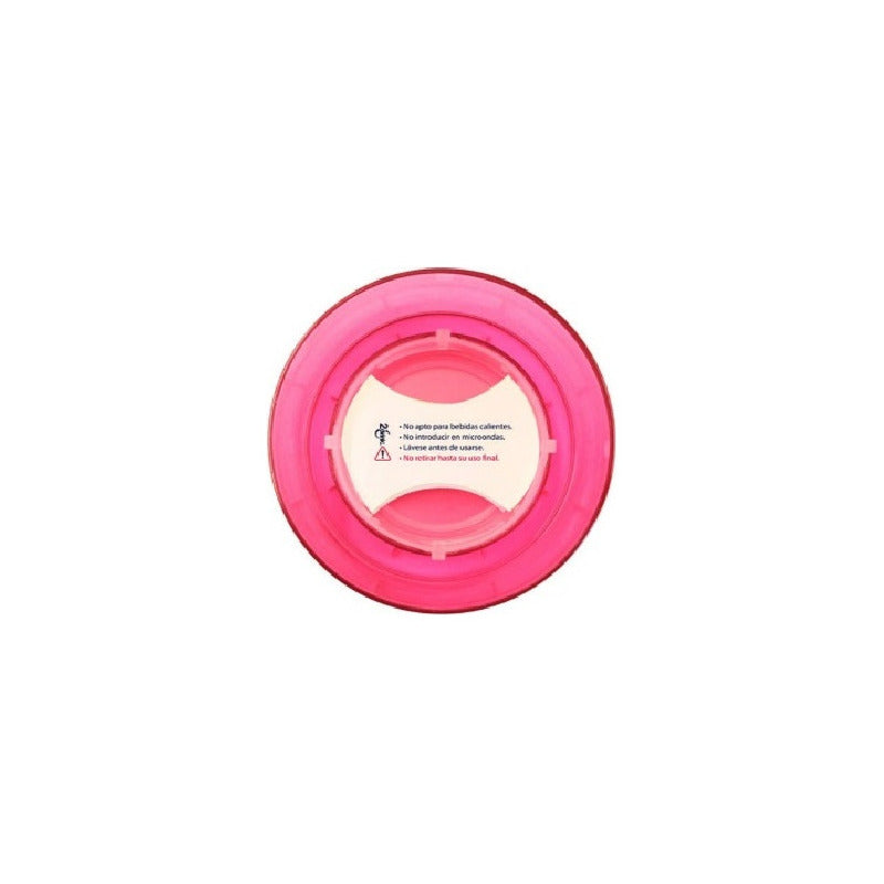 Cilindro Rosa con Listón | Lucha Contra el Cáncer de Mama | 100 Pzas | Vaso de Plástico 27oz