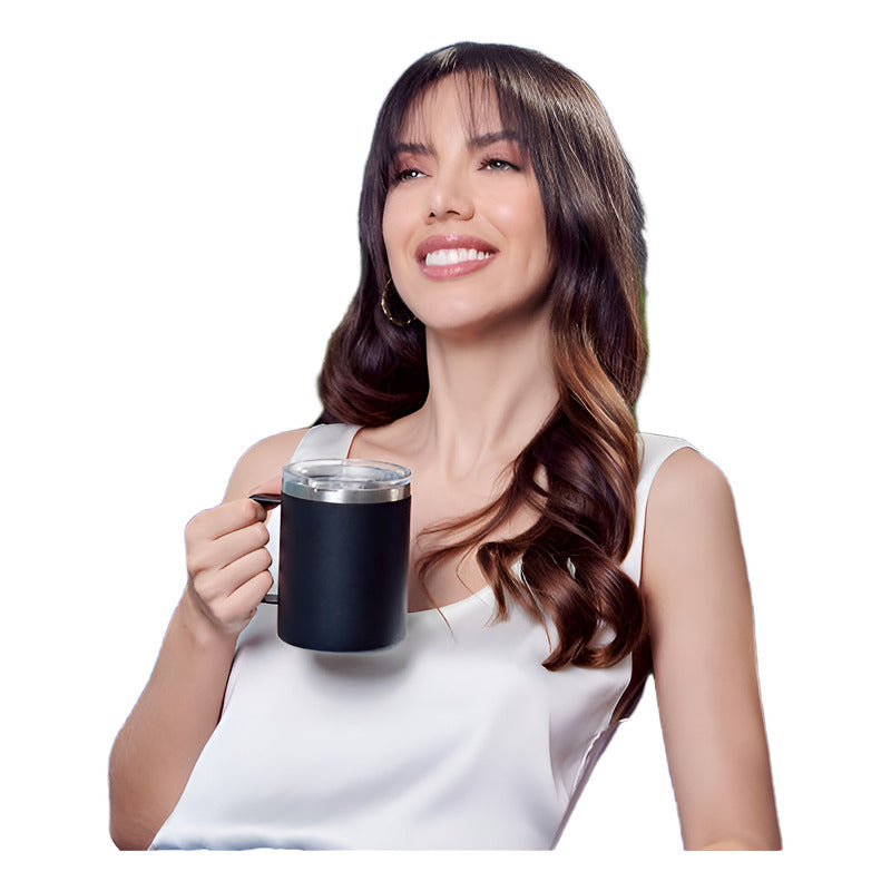 Paquete 12 Tazas Térmicas Acero Inoxidable | Doble Pared | 400ml | Calor 6hrs, Frío 8hrs