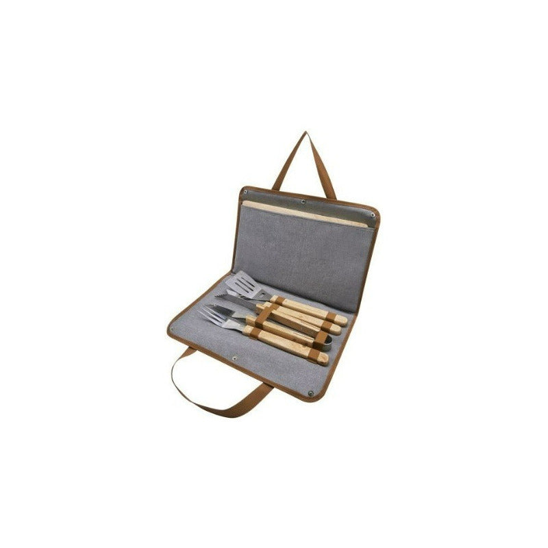 Set de BBQ con Maletín – Pack de 10 Kits para Parrilleros Expertos