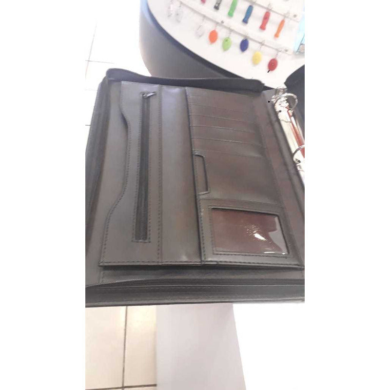 Carpeta Portafolio Curpiel, Elegante y Funcional | Tamaño A4 + Block de Rayas