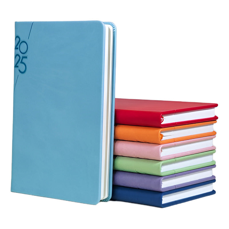 Agenda 2025 Semanal + Caja. Planeador Completo- 35 Pzs