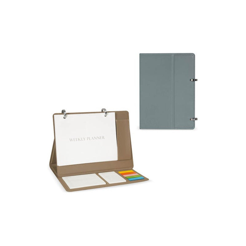 Planeador Semanal + Notas Adhesivas + Porta Plumas | Pack 50 Pzs | Organización Total