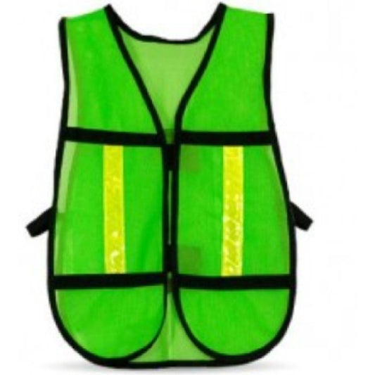 100 Chaleco de Malla Reflectante – Alta Visibilidad para Seguridad Vial e Industrial