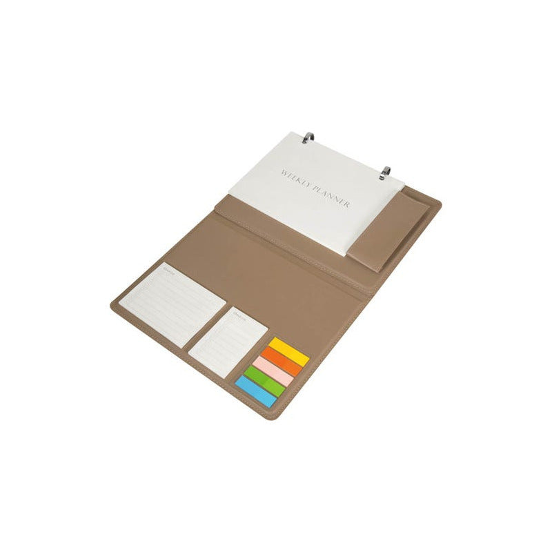 Planeador Semanal + Notas Adhesivas + Porta Plumas | Pack 50 Pzs | Organización Total