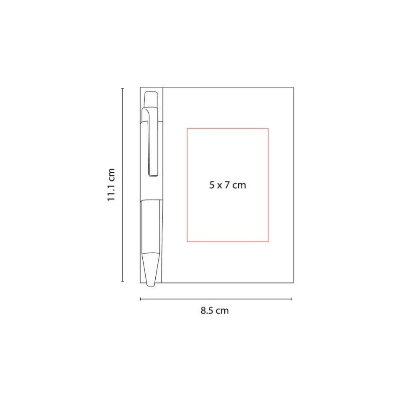 Libreta de Bolsillo Ecológica (Paquete de 25 Pzas)