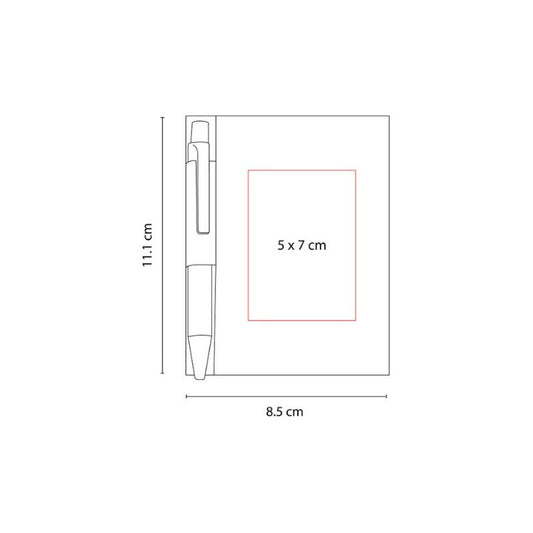 Libreta de Bolsillo Ecológica (Paquete de 25 Pzas)