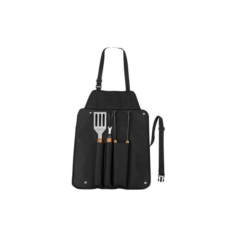 Kit Parrillero, 12 Piezas (Delantal y Figura de Toro)
