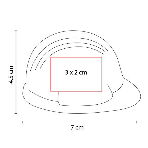 🦺 PAQUETE DE 50 ANTIESTRÉS CON FIGURA DE CASCO DE SEGURIDAD – MATERIAL PU