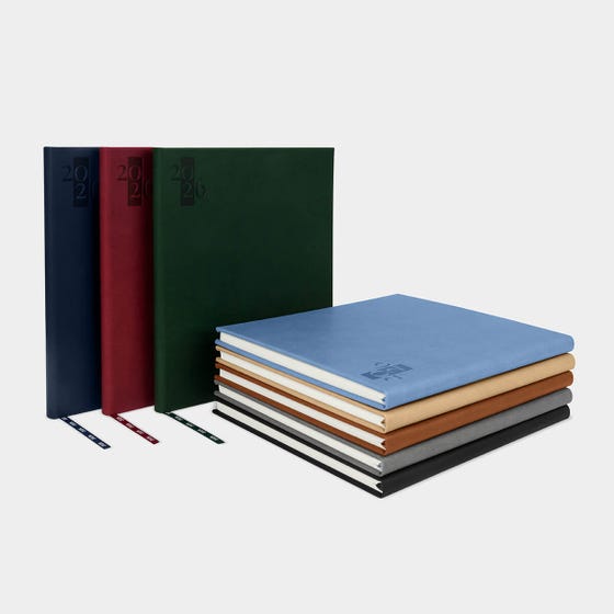 Agenda Semanal ZEGNO 2026 – Paquete de 30 Piezas (Colores Variados)