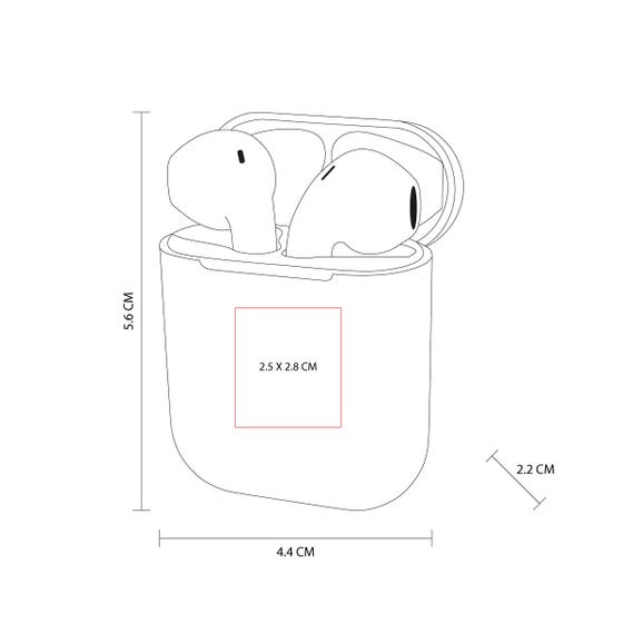 🎧 Audífonos Bluetooth Rosa con Estuche Recargable (Paquete 50 pzas) 💕