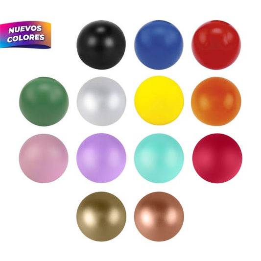 Pelotas Antiestrés Colores Variados (Paquete de 100 pzas) 🎨💆‍♀️